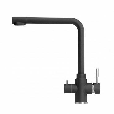 Cмеситель кухонный  Badalona  black shine Granado