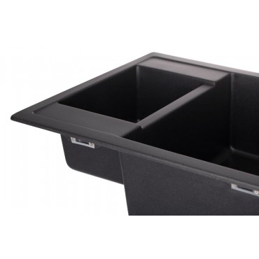 Кухонная мойка  Samora  black shine Granado