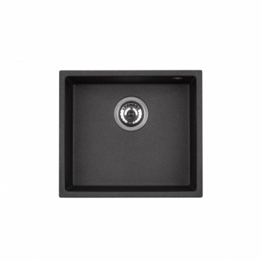 Кухонная мойка  Under Top  black shine Granado