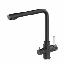Cмеситель кухонный  Badalona  black shine