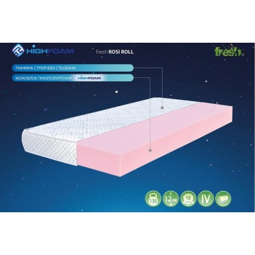 Матрас Fresh Rosi Roll Highfoam
