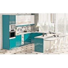 Кухня Крашеный высокий глянец КХ-6863