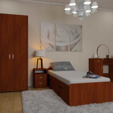 Кровать 90 + 2 Компанит