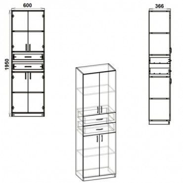 Шкаф КШ 11 Компанит